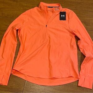 Womens UA Qualifier half zip long sleeve top